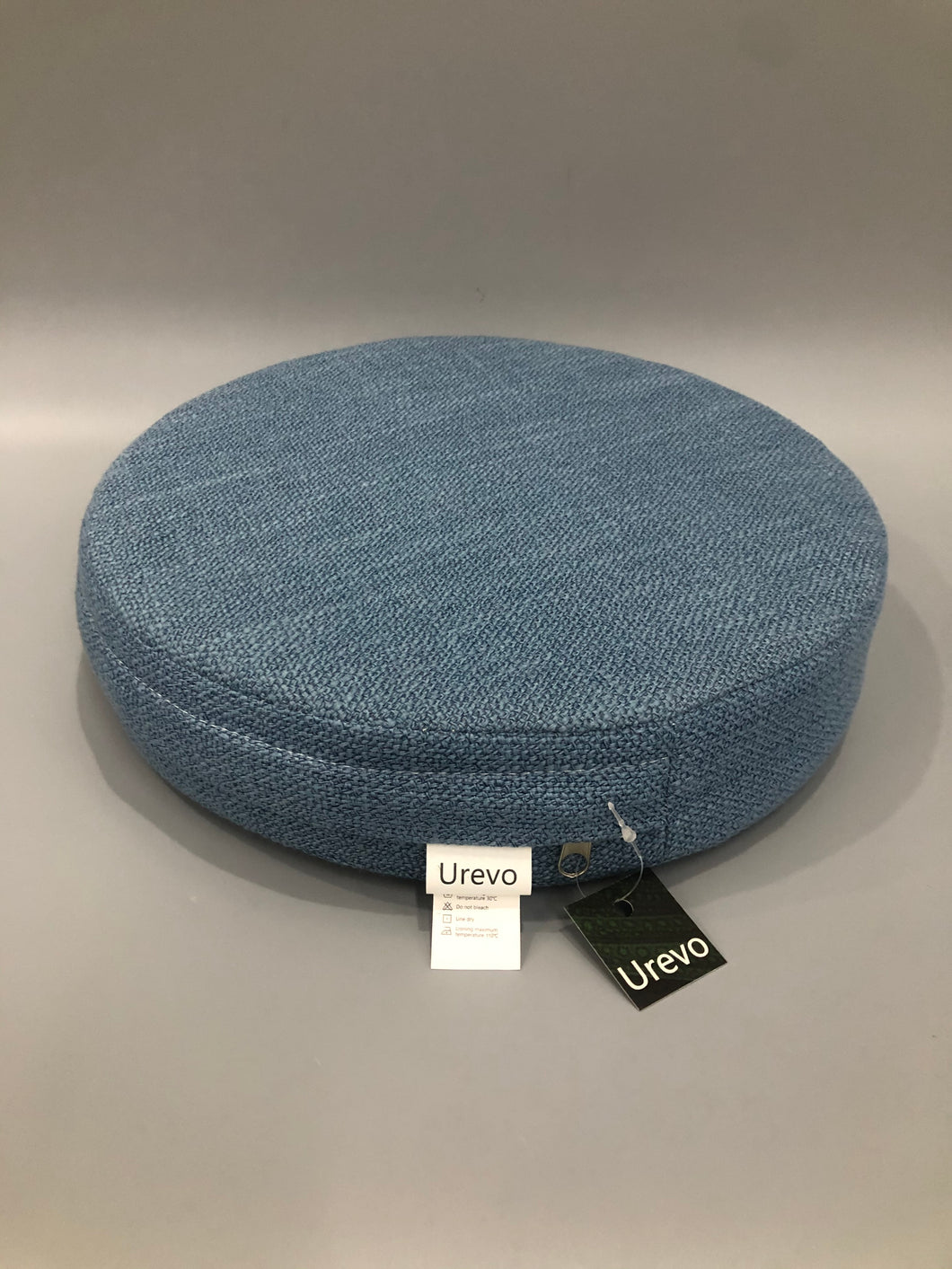 Urevo Yoga Cushions , Floor Pouf, Zippered Organic Cotton Cover, Kneeling Pillow